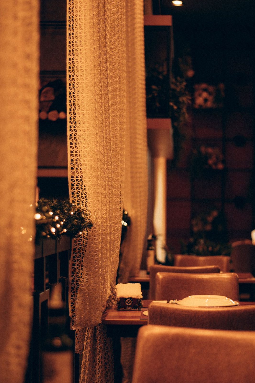 Dining room photography concept